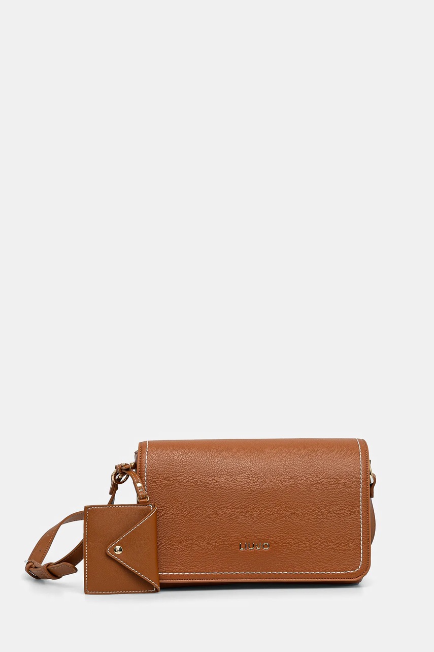Levně Kabelka Liu Jo hnědá barva, AA5164 E0058