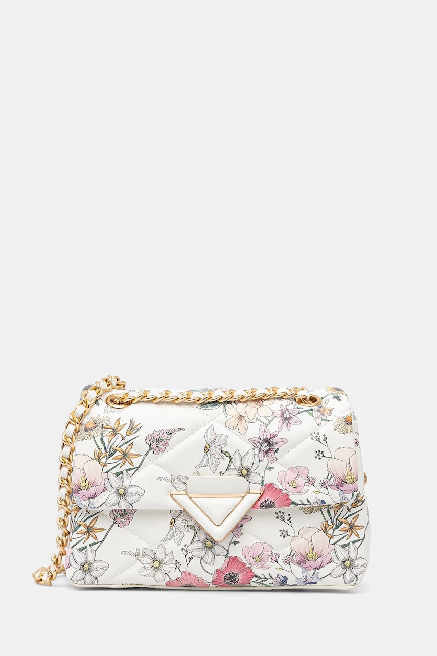 Aldo geantă LUNARIA culoarea alb, 14009828