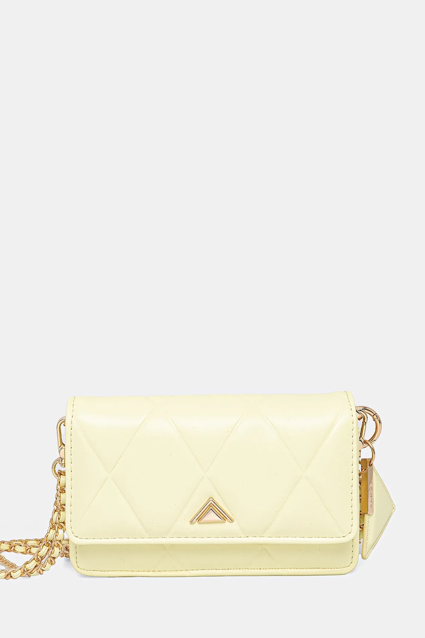 Aldo geantă FITITALL culoarea galben, 14009802