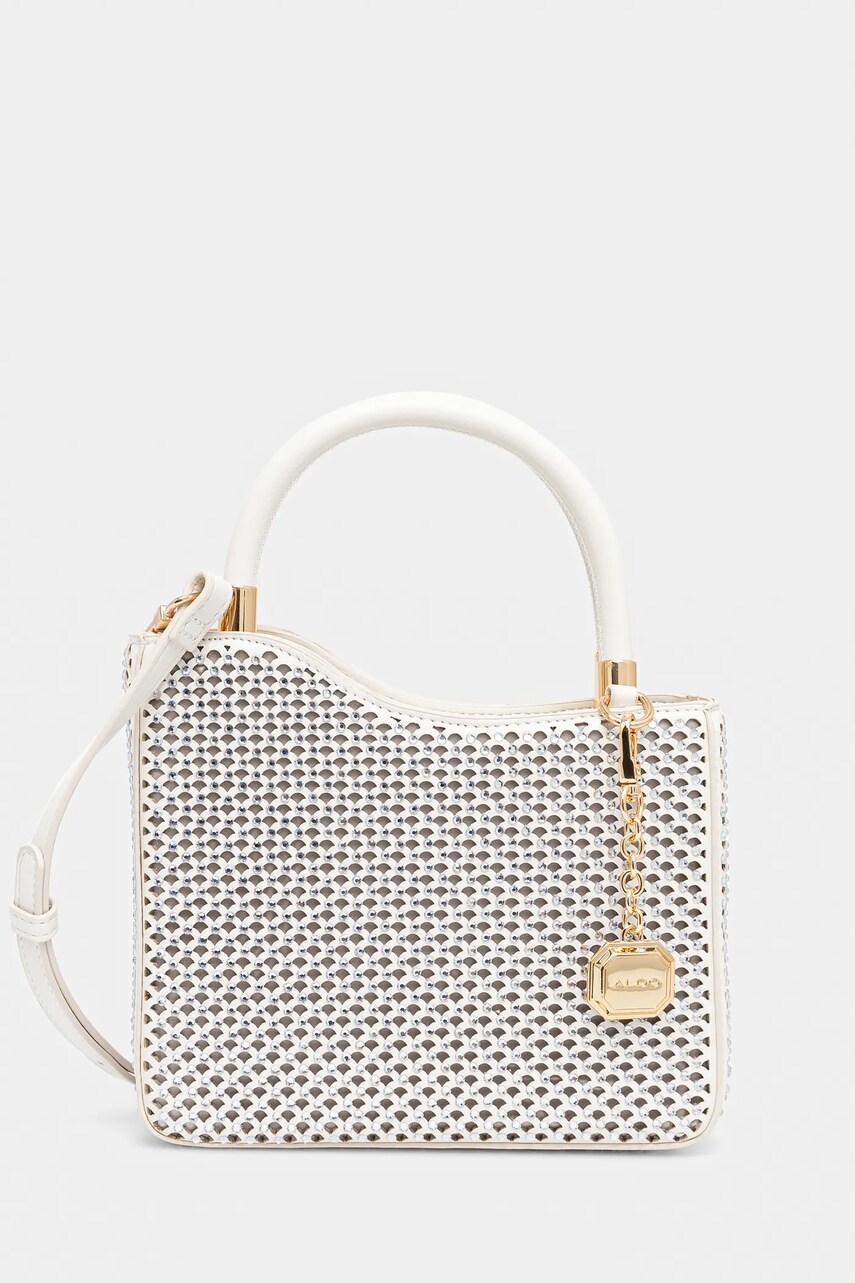 Aldo geantă SUNSPARKLE culoarea alb, 14009847