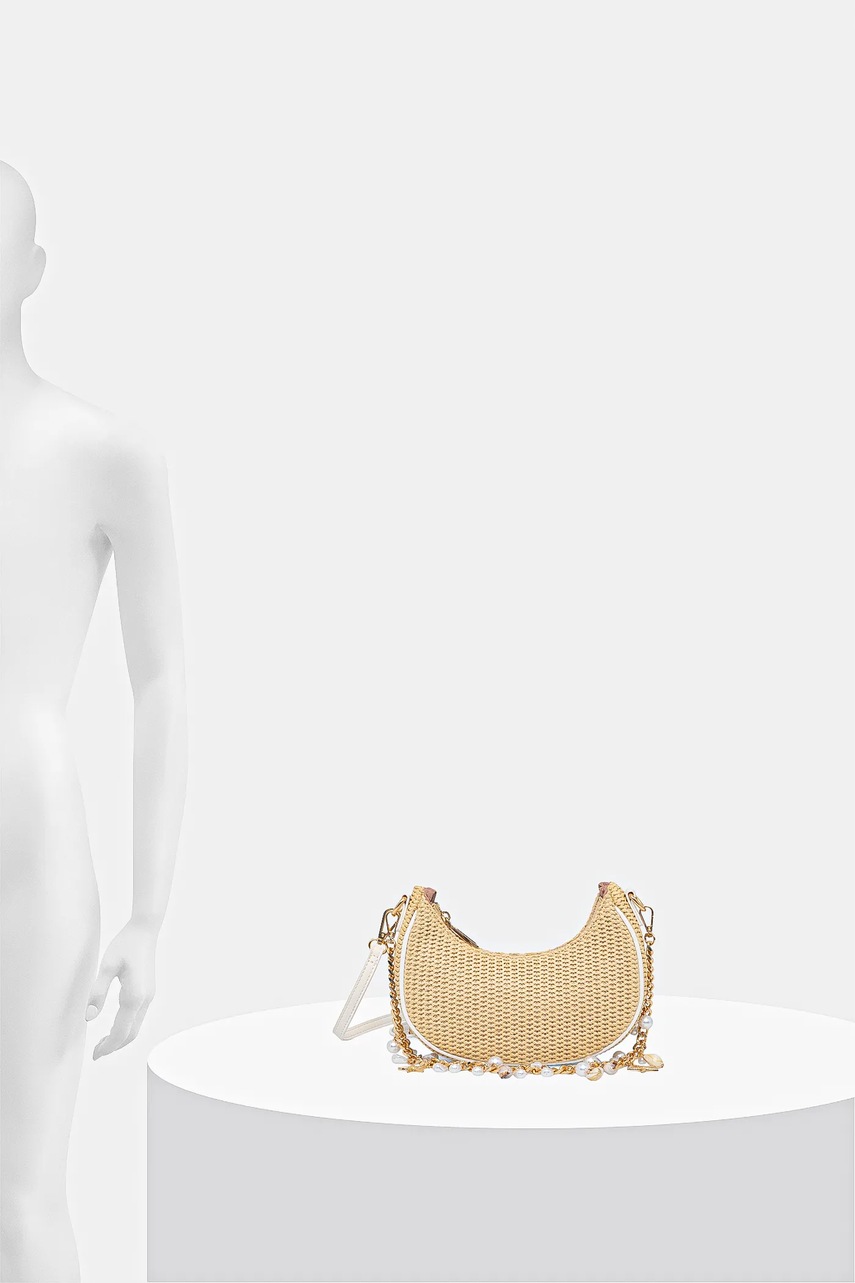 Τσάντα Aldo BEACHGLOW χρώμα: μπεζ, 13989742 φωτογραφία