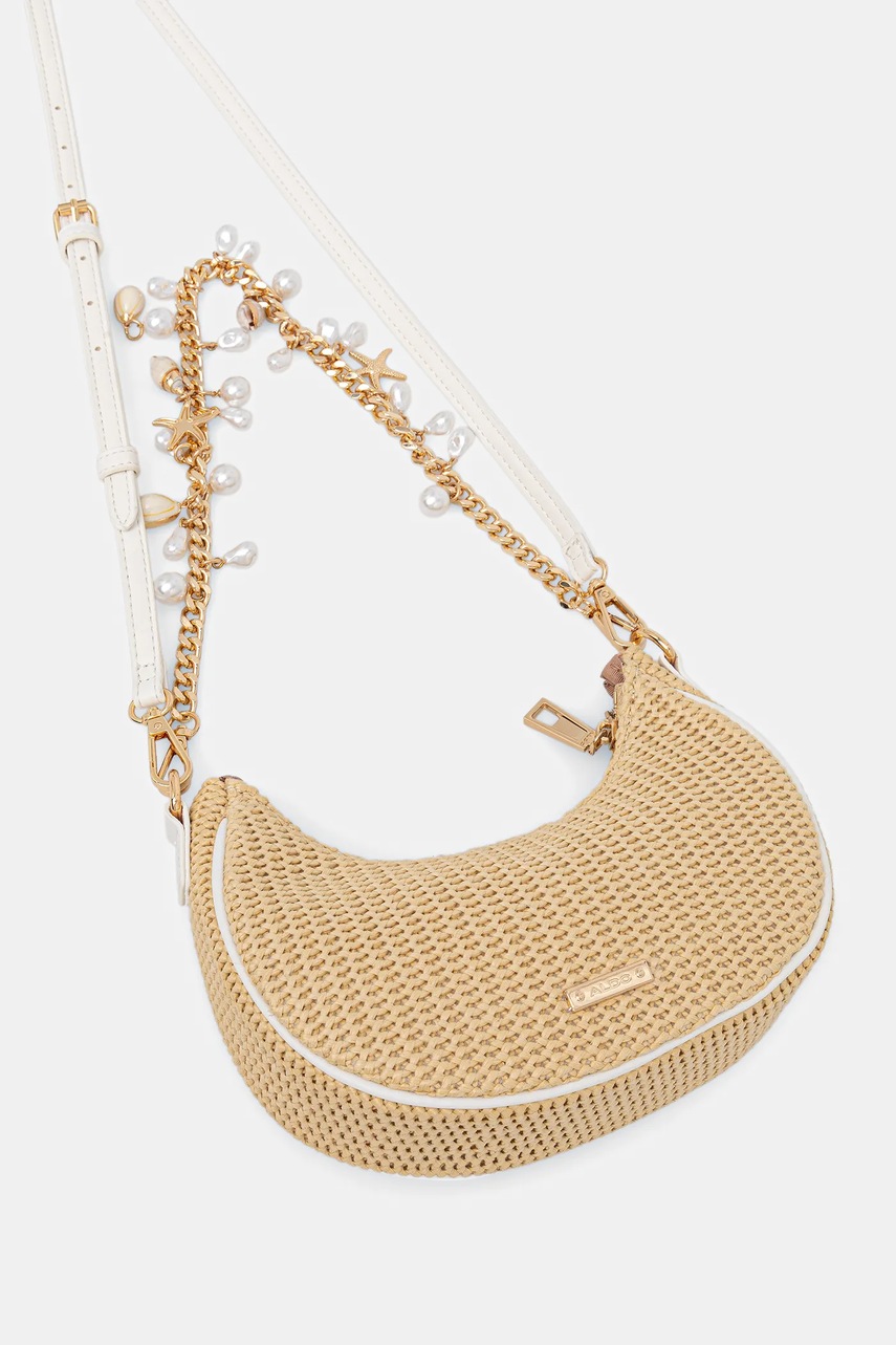 Τσάντα Aldo BEACHGLOW χρώμα: μπεζ, 13989742 φωτογραφία