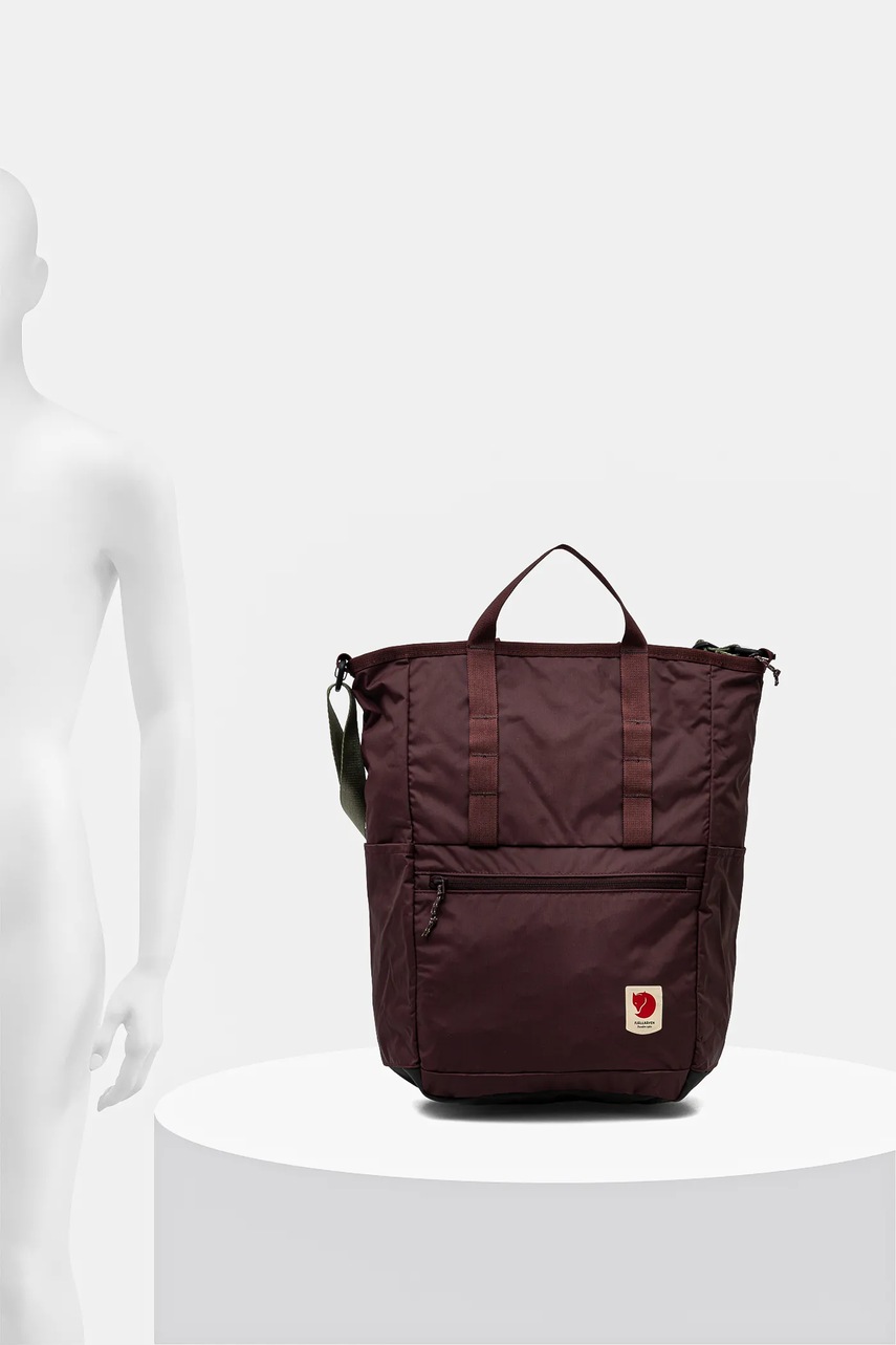 Рюкзак Fjallraven High Coast жіночий колір бордовий великий однотонний F23225 