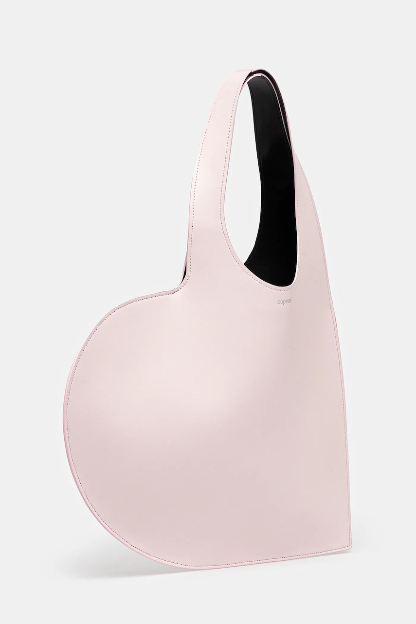 Кожаная сумочка Coperni Heart Tote цвет розовый COPBA14F6031 Кожаная сумочка Coperni Heart Tote цвет розовый COPBA14F6031
