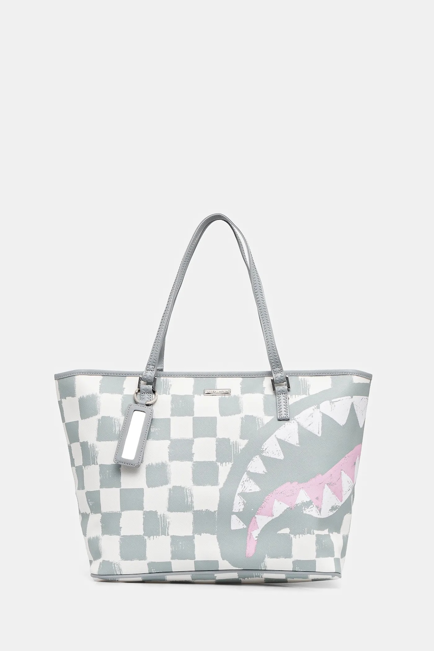 Sprayground poseta culoarea gri, 910T6904NSZ
