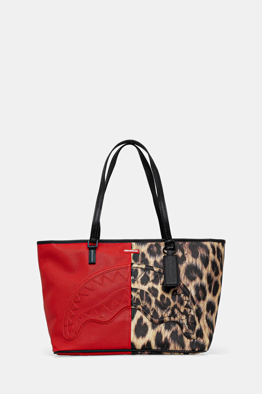Sprayground poseta culoarea rosu, 910T6839NSZ