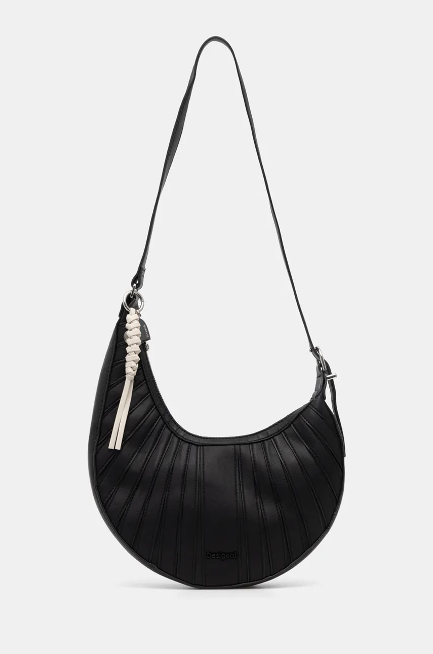 Desigual poseta KAPELA CASCAIS ASIMET culoarea negru, 25SAXP05