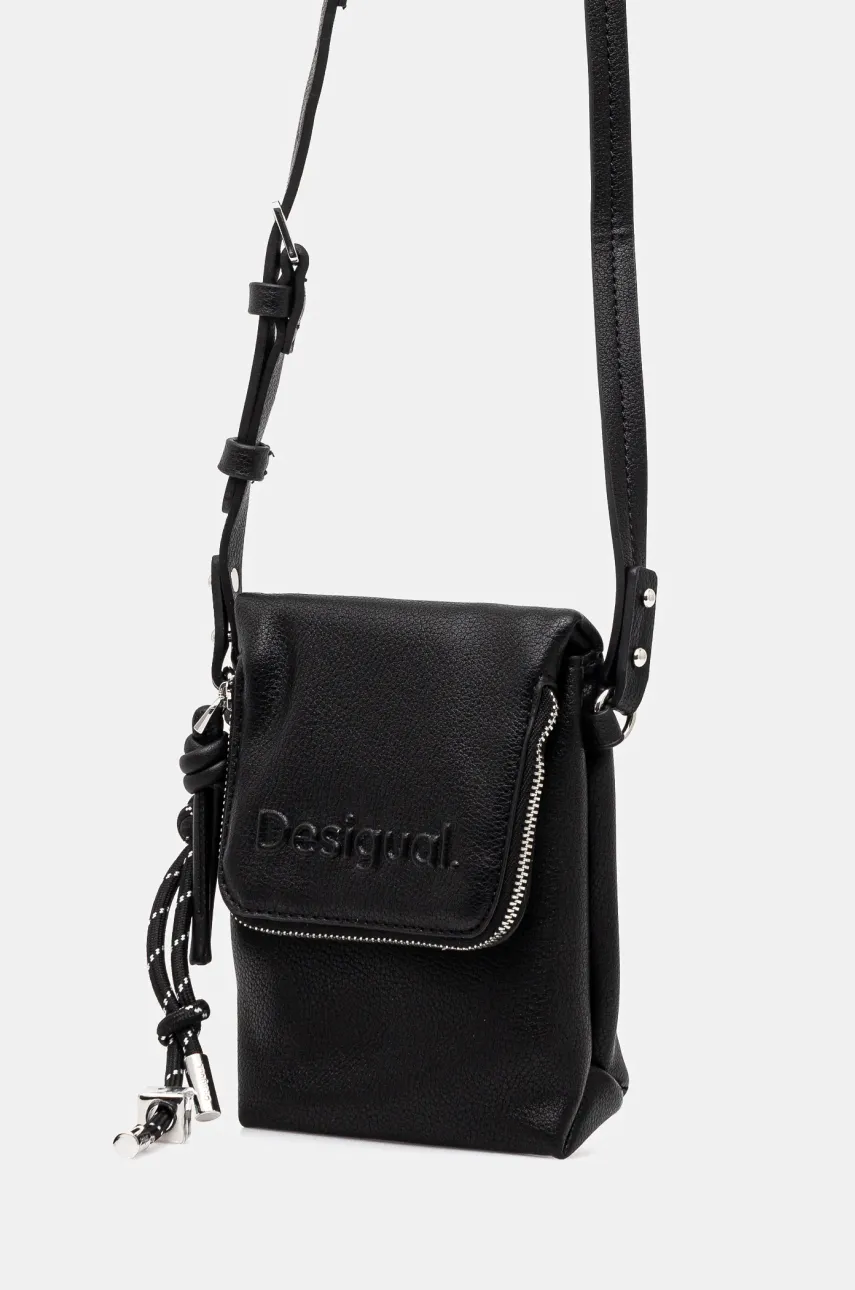 Сумка Desigual HALF PHONE BLACK цвет чёрный 25SAYP45 Сумка Desigual HALF PHONE BLACK цвет чёрный 25SAYP45