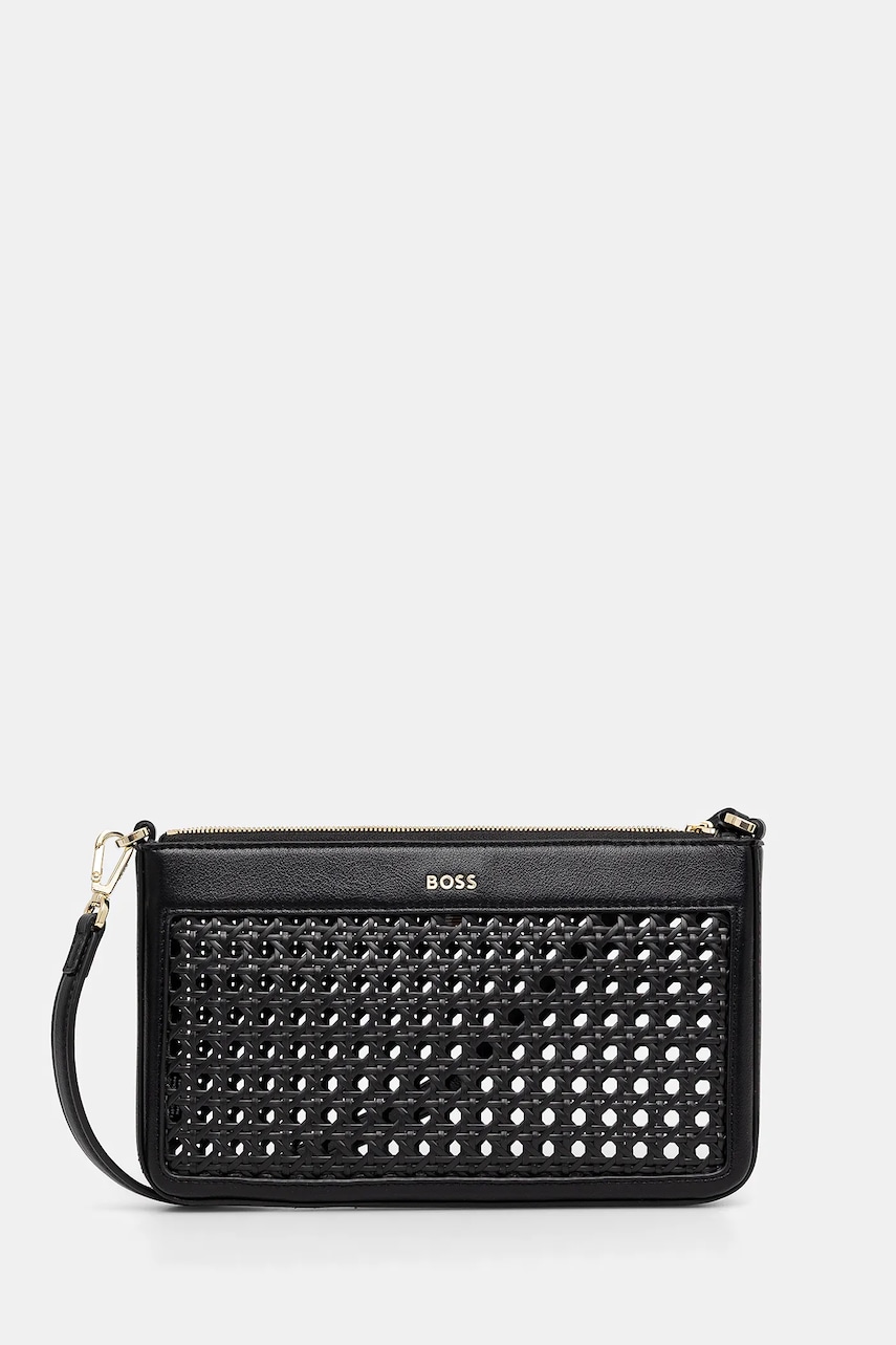 BOSS poseta culoarea negru, 50541764