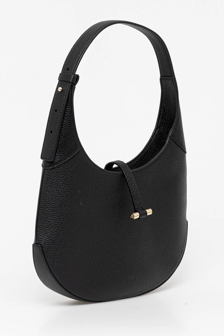 Кожаная сумочка BOSS цвет черный 50542044