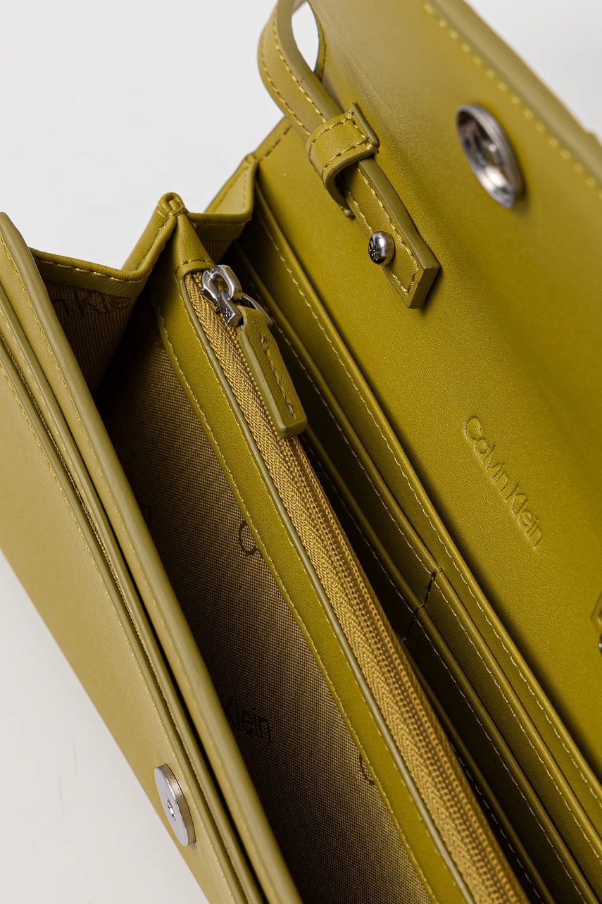 Τσάντα Calvin Klein χρώμα: πράσινο, K60K612970 φωτογραφία