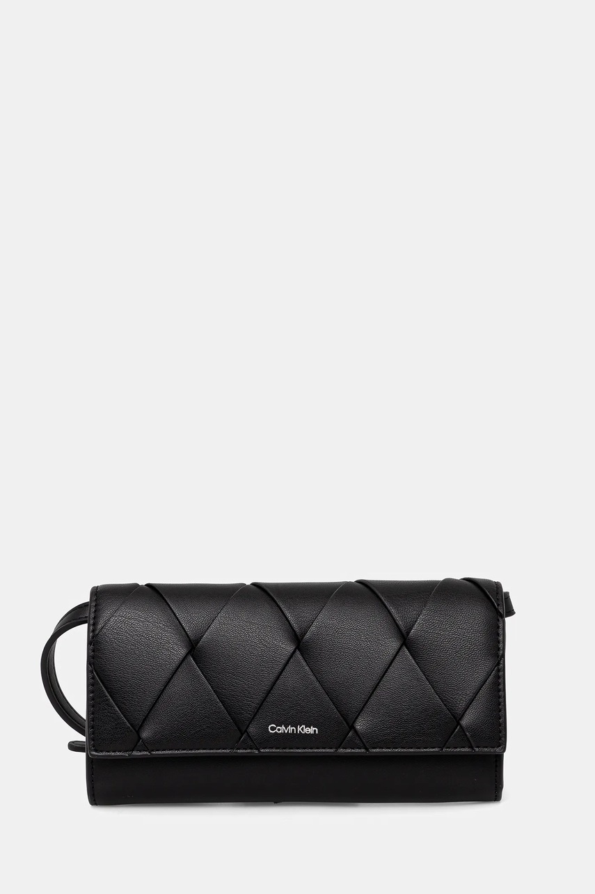 Levně Psaníčko Calvin Klein černá barva, K60K612970