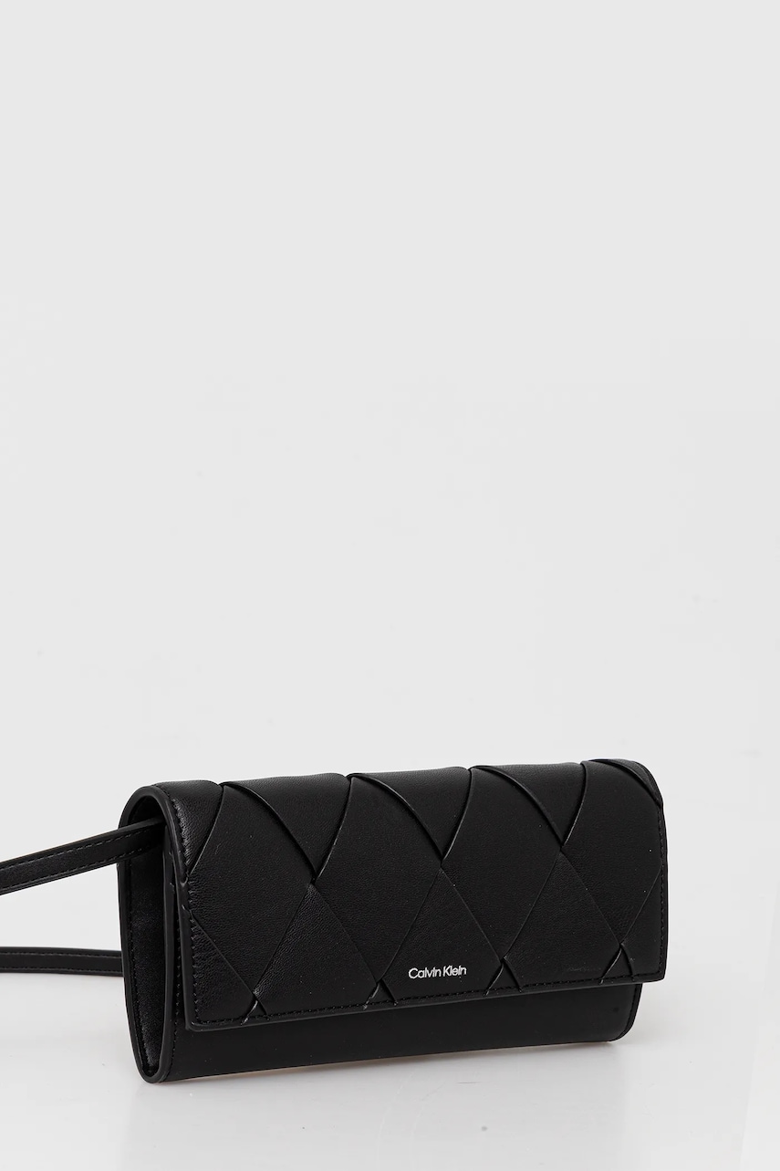 Клатч Calvin Klein цвет чёрный K60K612970 Клатч Calvin Klein цвет чёрный K60K612970