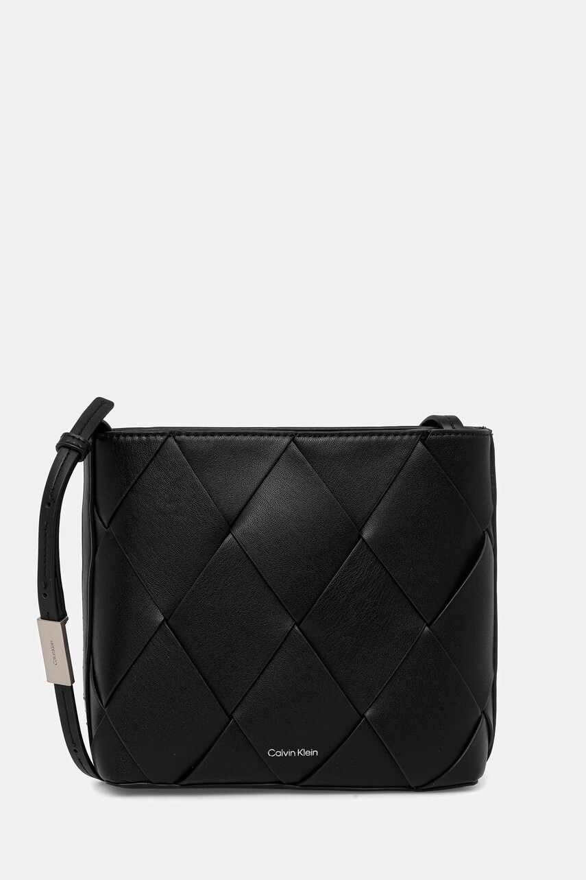Levně Kabelka Calvin Klein černá barva, K60K612991