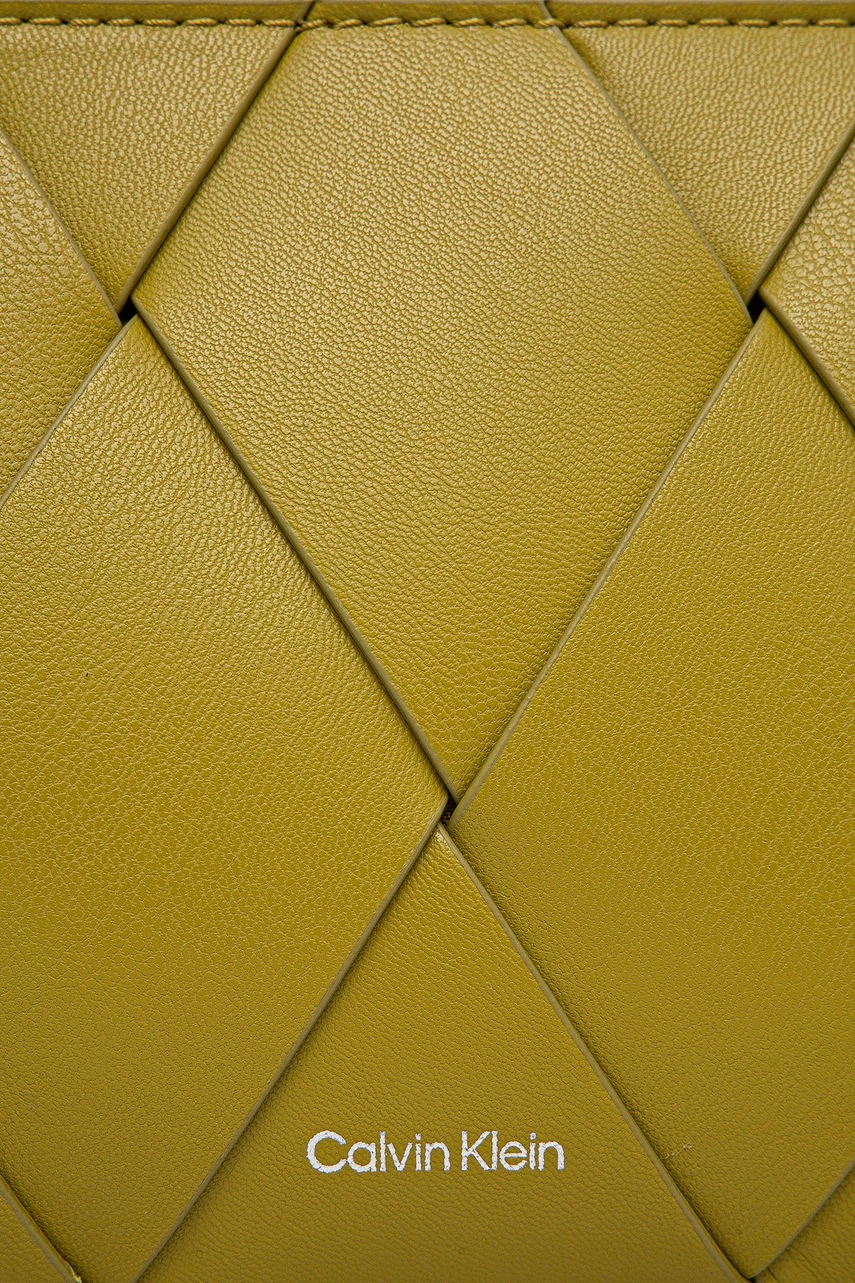 Τσάντα Calvin Klein χρώμα: πράσινο, K60K612992 φωτογραφία