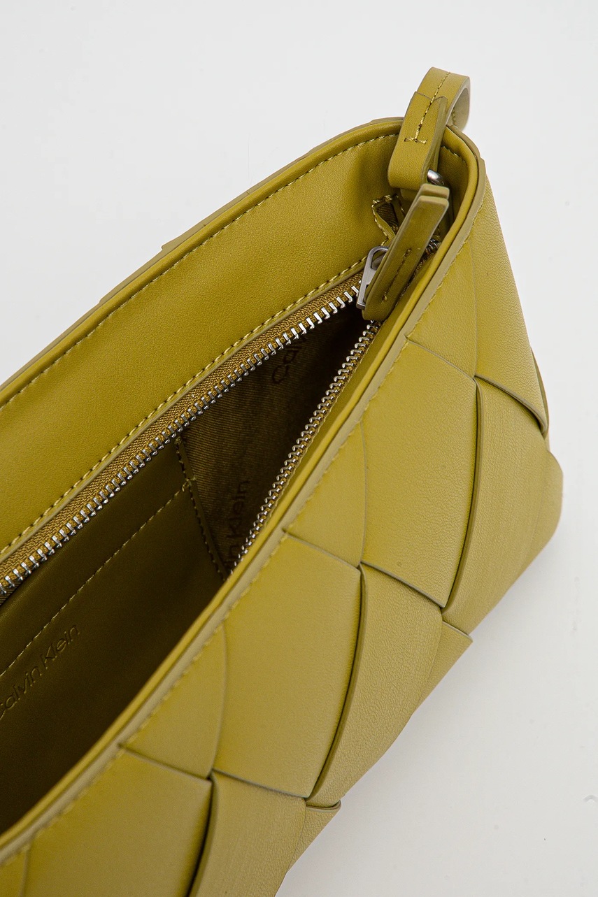 Τσάντα Calvin Klein χρώμα: πράσινο, K60K612992 φωτογραφία