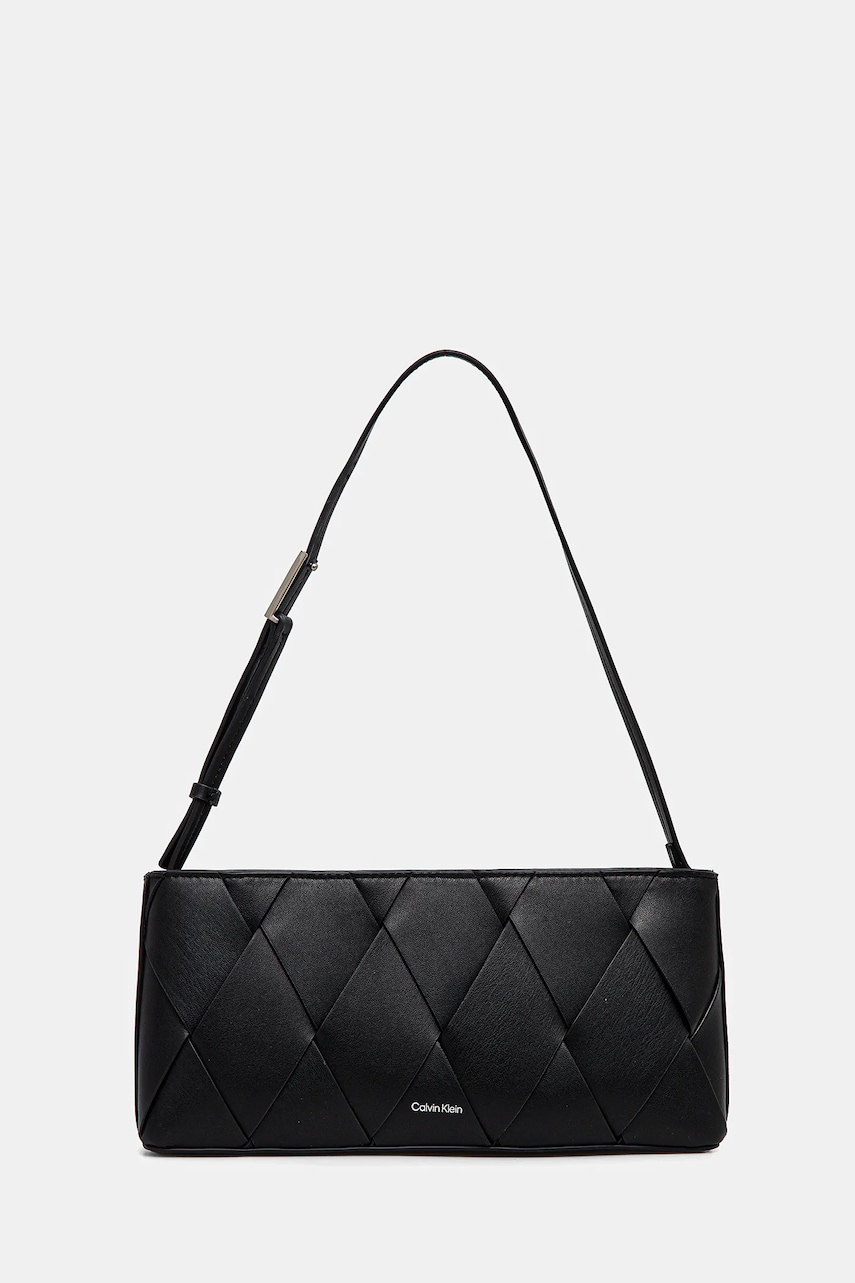 Levně Kabelka Calvin Klein černá barva, K60K612992