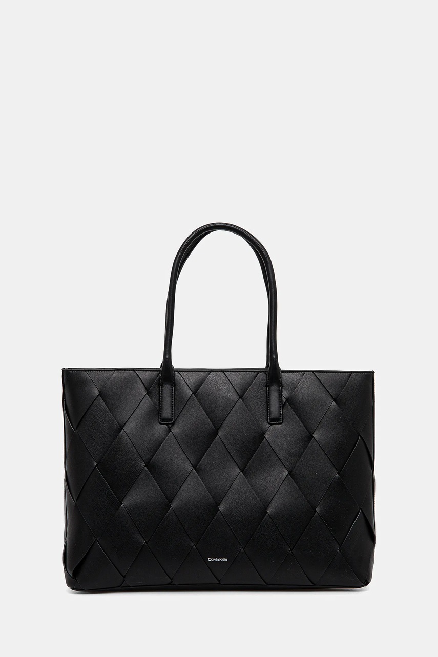 Levně Kabelka Calvin Klein černá barva, K60K612994