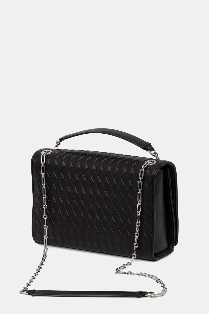 Τσάντα Calvin Klein χρώμα: μαύρο, K60K612996 φωτογραφία