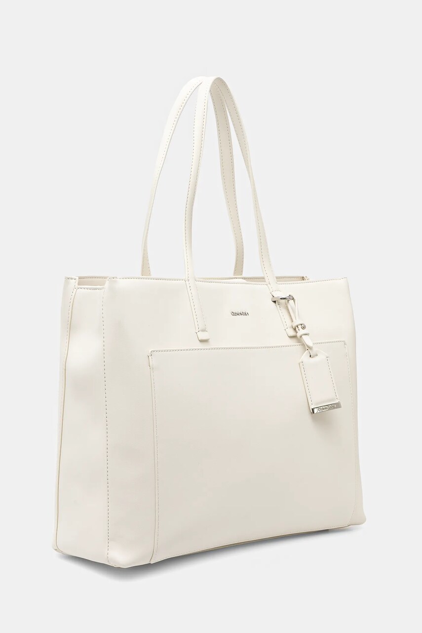 Сумочка Calvin Klein цвет бежевый K60K613019 Сумочка Calvin Klein цвет бежевый K60K613019