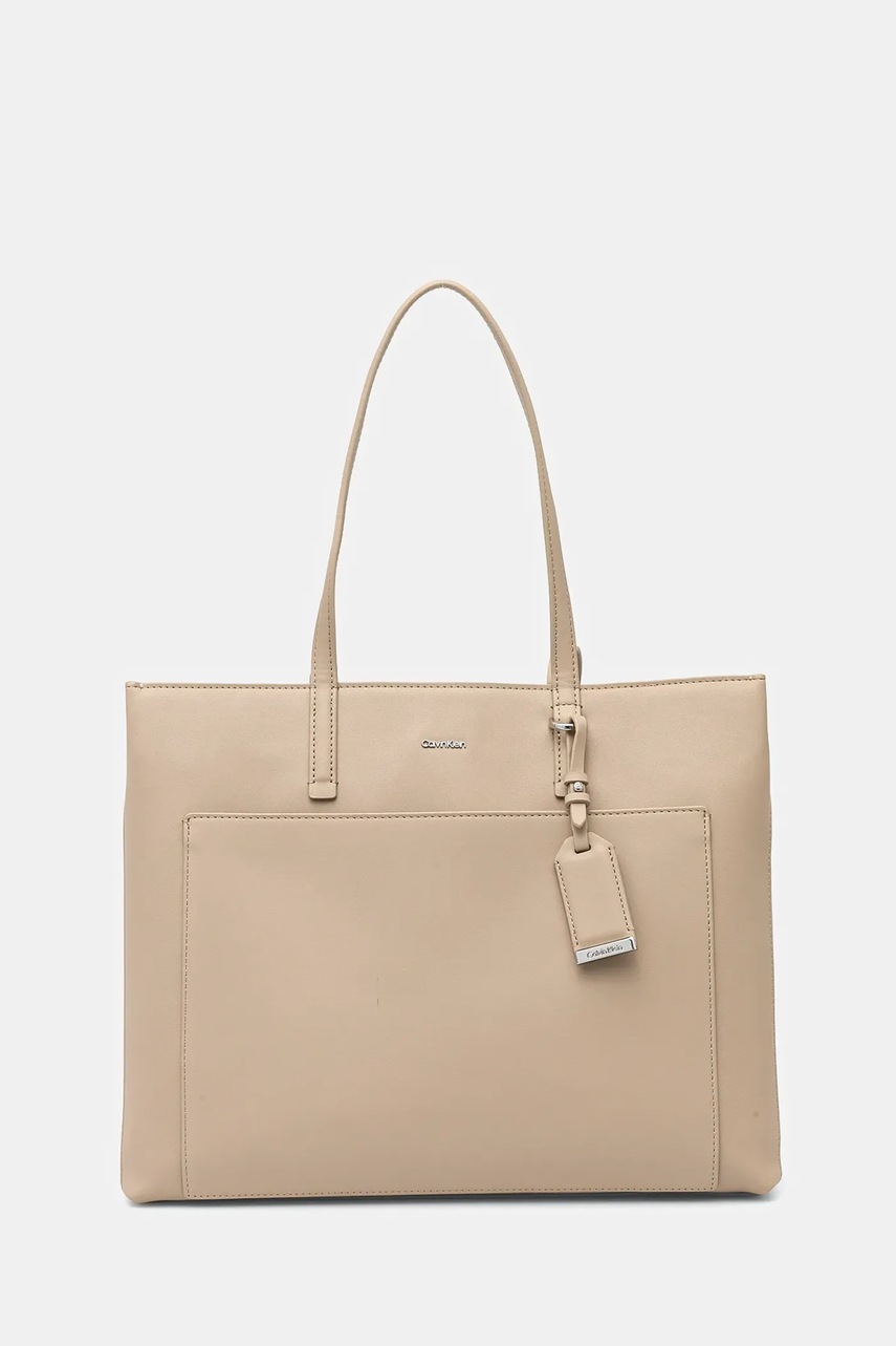 

Чанта Calvin Klein в бежово K60K613019, Бежов