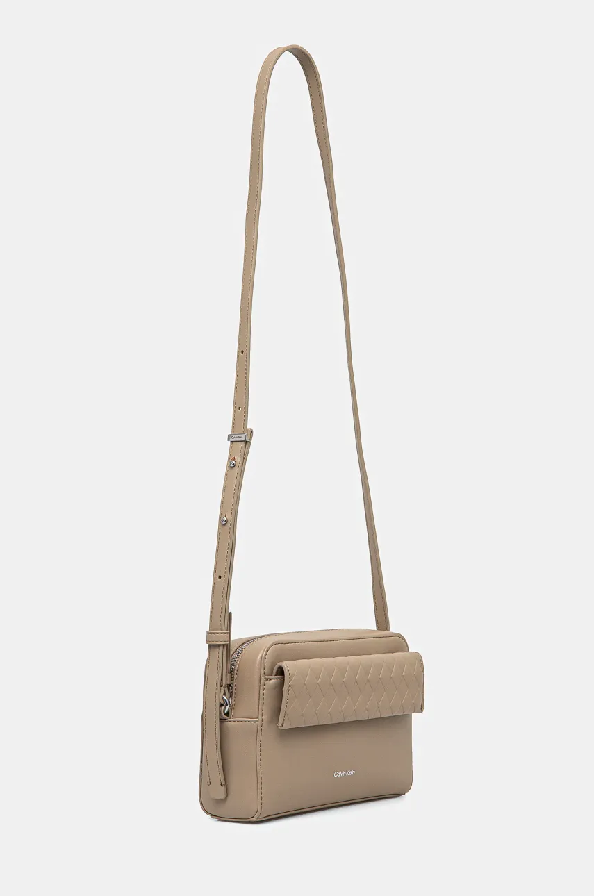 Сумочка Calvin Klein цвет бежевый K60K613108 Сумочка Calvin Klein цвет бежевый K60K613108