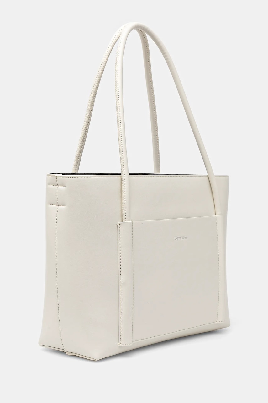 Сумочка Calvin Klein цвет бежевый K60K613110 Сумочка Calvin Klein цвет бежевый K60K613110