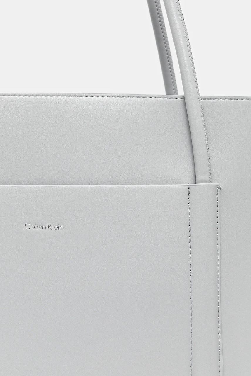 Τσάντα Calvin Klein χρώμα: μπλε, K60K613110 φωτογραφία