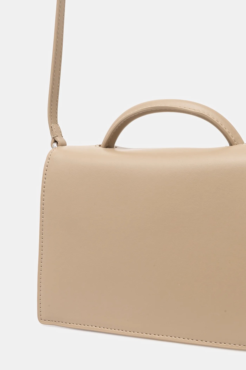 Τσάντα Calvin Klein χρώμα: μπεζ, K60K613162 φωτογραφία