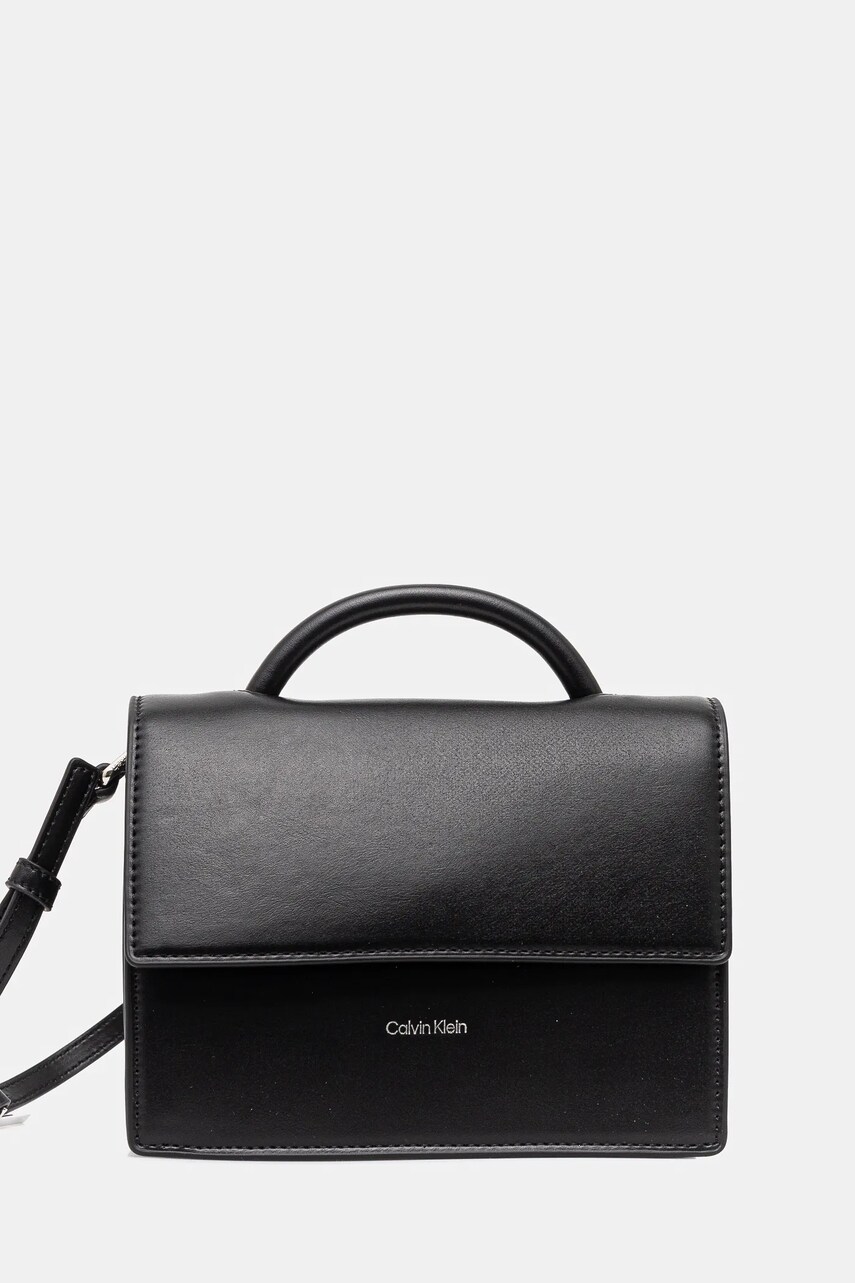 Levně Kabelka Calvin Klein černá barva, K60K613162