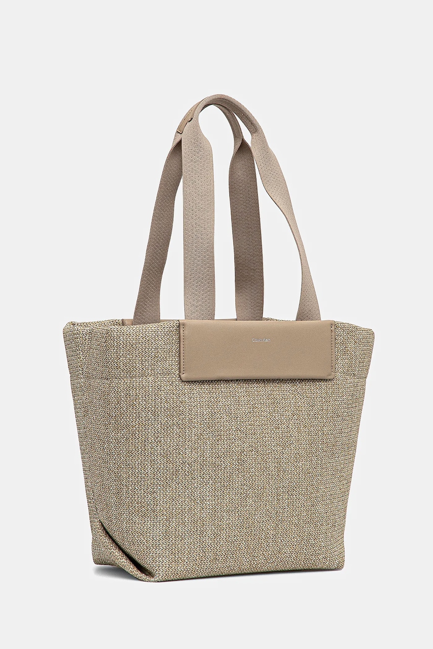 Сумочка Calvin Klein цвет бежевый K60K613174 Сумочка Calvin Klein цвет бежевый K60K613174