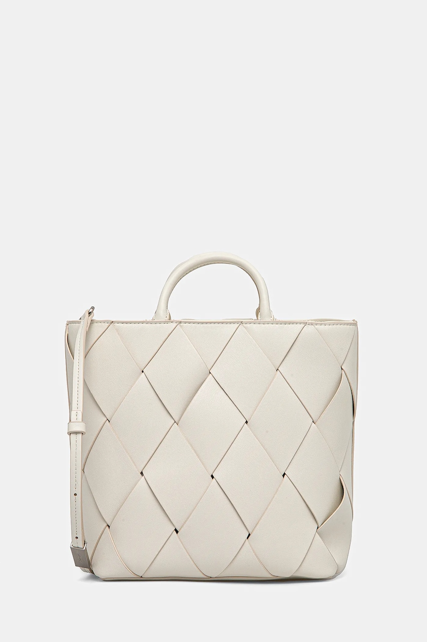 Levně Kabelka Calvin Klein béžová barva, K60K613176