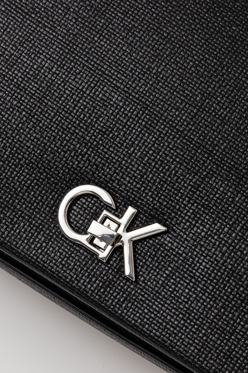 Τσάντα Calvin Klein χρώμα: μαύρο, K60K613177 φωτογραφία