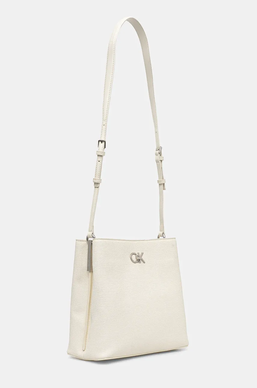 Сумочка Calvin Klein цвет бежевый K60K613179 Сумочка Calvin Klein цвет бежевый K60K613179