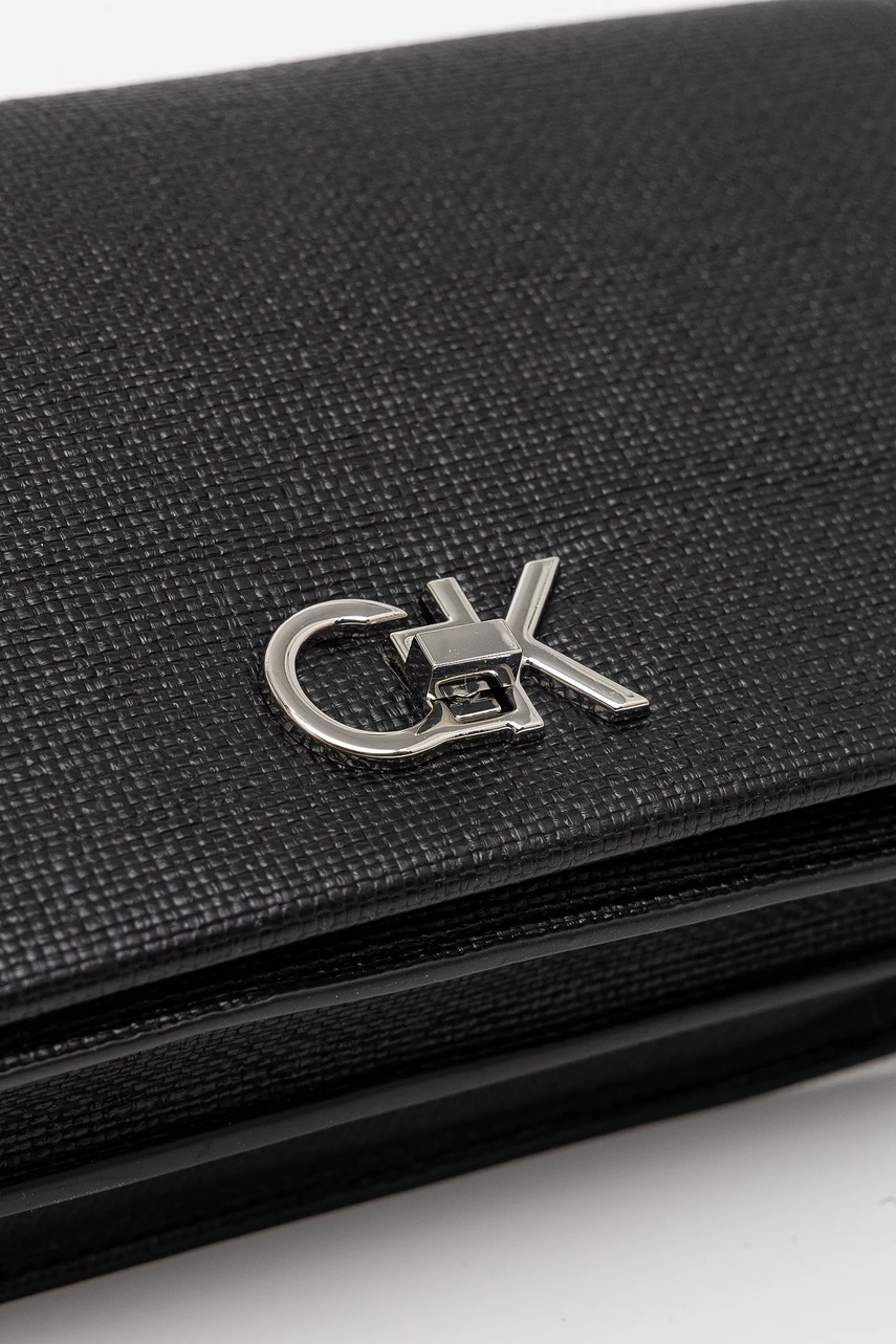 Τσάντα Calvin Klein χρώμα: μαύρο, K60K613180 φωτογραφία