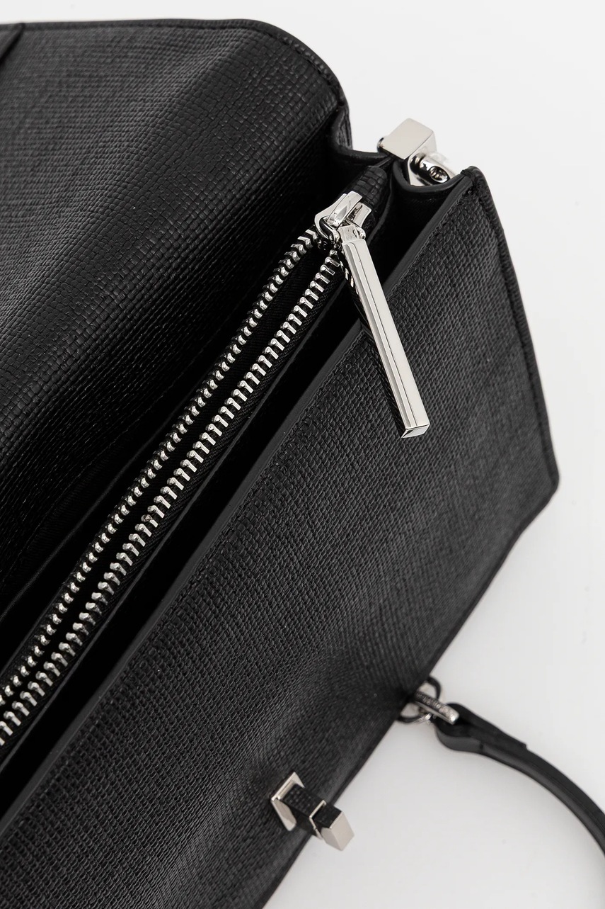 Τσάντα Calvin Klein χρώμα: μαύρο, K60K613180 φωτογραφία