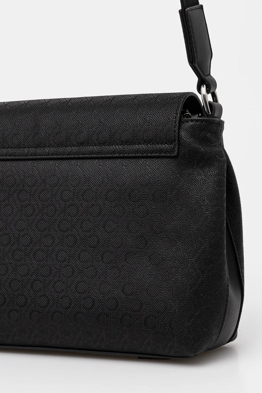 Τσάντα Calvin Klein χρώμα: μαύρο, K60K613181 φωτογραφία