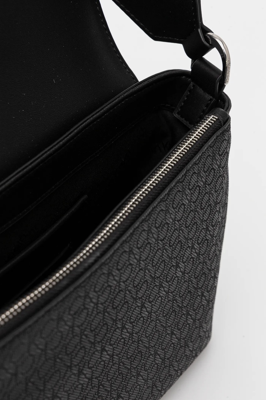 Τσάντα Calvin Klein χρώμα: μαύρο, K60K613181 φωτογραφία