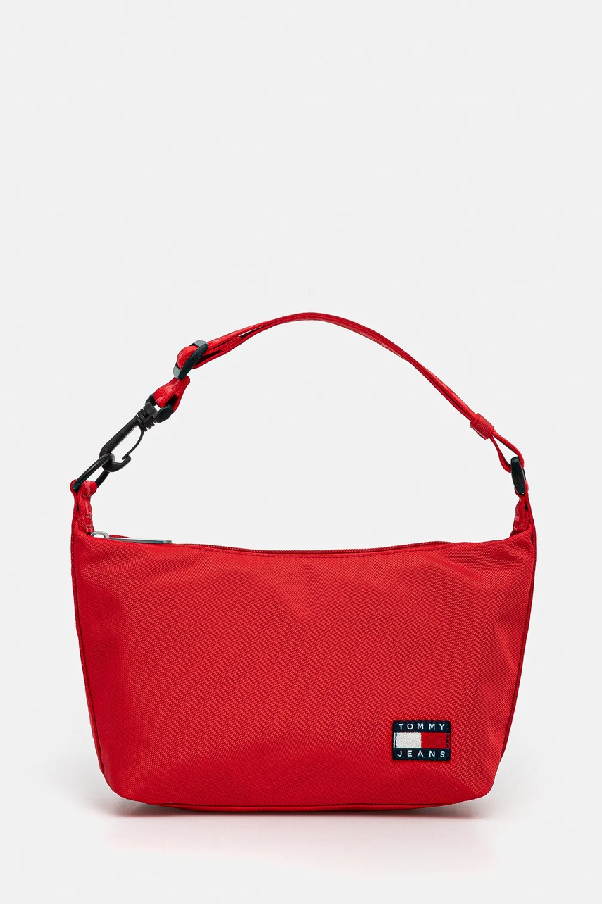 Tommy Jeans geantă culoarea roșu, AW0AW17287