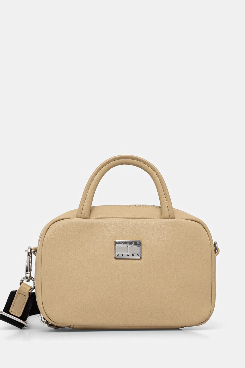 Tommy Jeans poseta culoarea bej, AW0AW17294