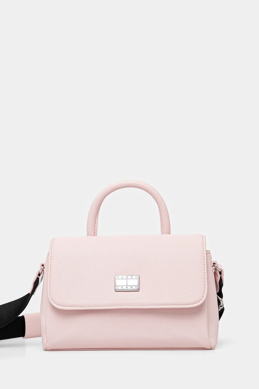 Tommy Jeans poseta culoarea roz, AW0AW17296