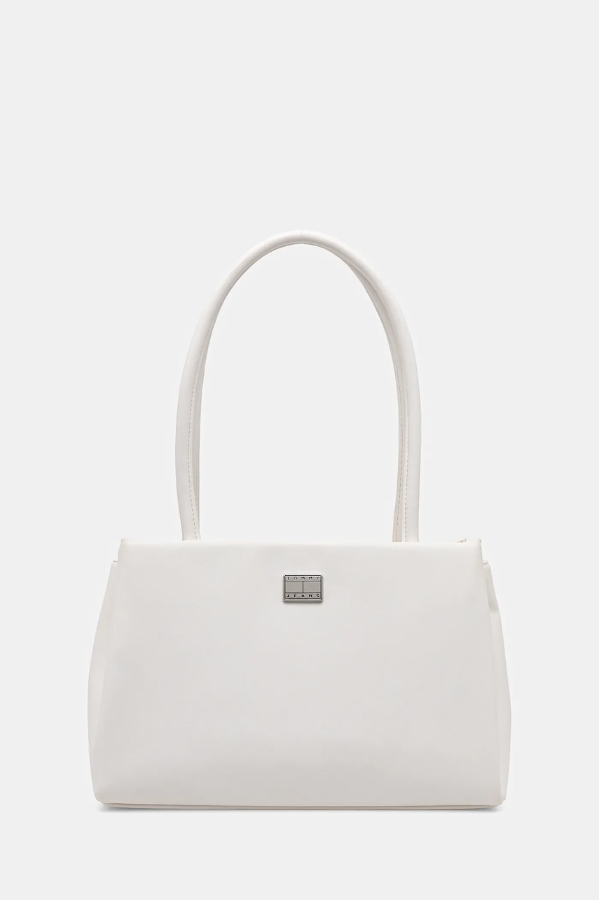 Tommy Jeans poseta culoarea alb, AW0AW17297