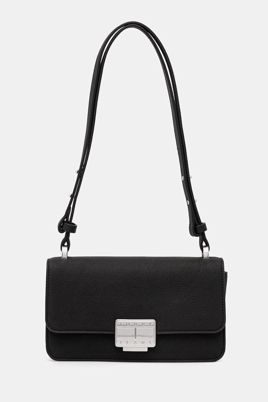 Tommy Jeans poseta culoarea negru, AW0AW17306