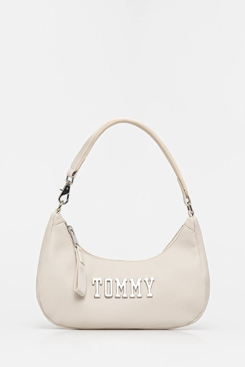 Tommy Jeans geanta culoarea bej, AW0AW17364