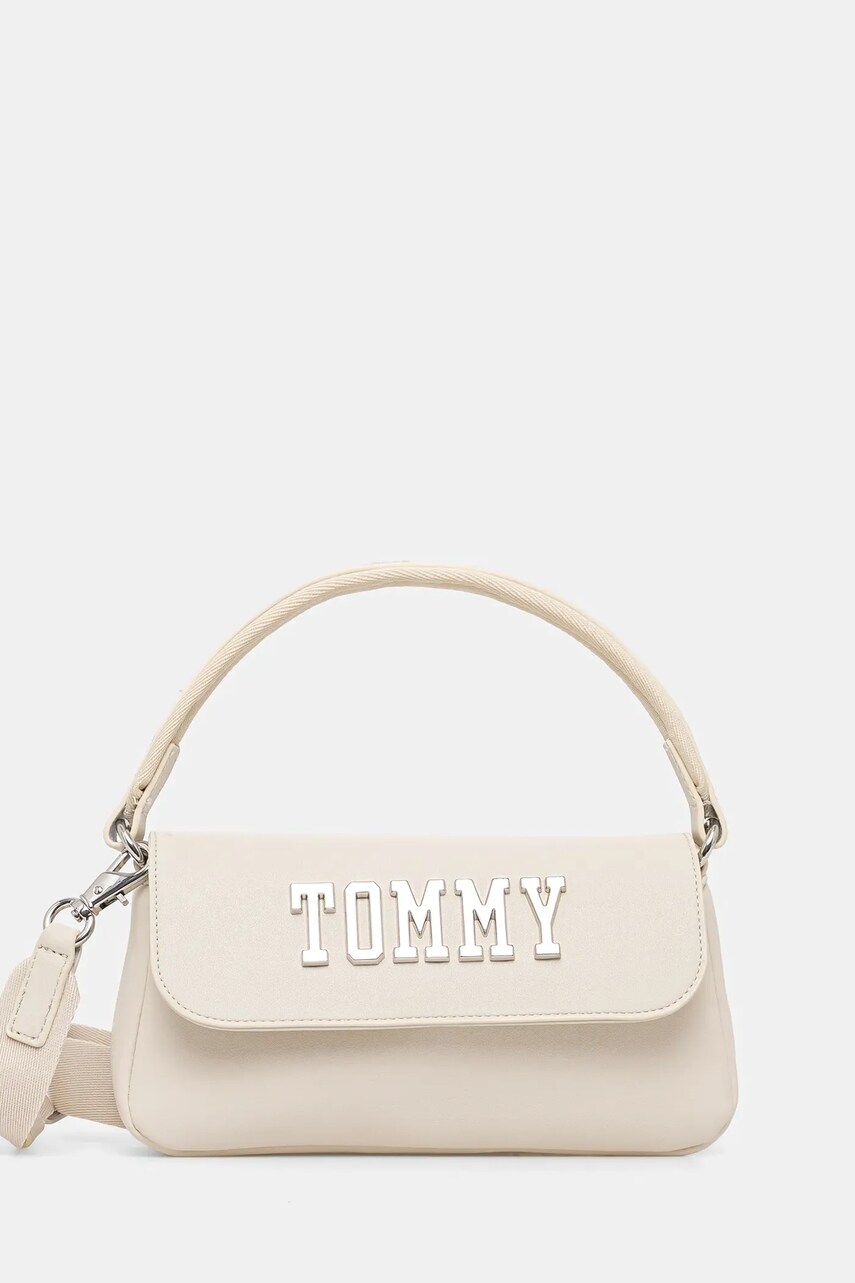 Levně Kabelka Tommy Jeans béžová barva, AW0AW17391