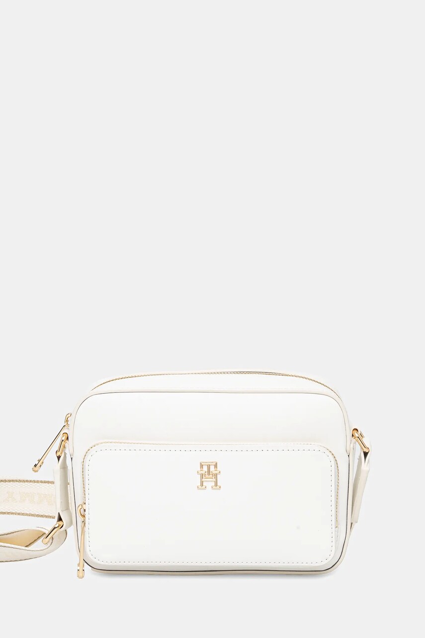 Levně Kabelka Tommy Hilfiger bílá barva, AW0AW16812