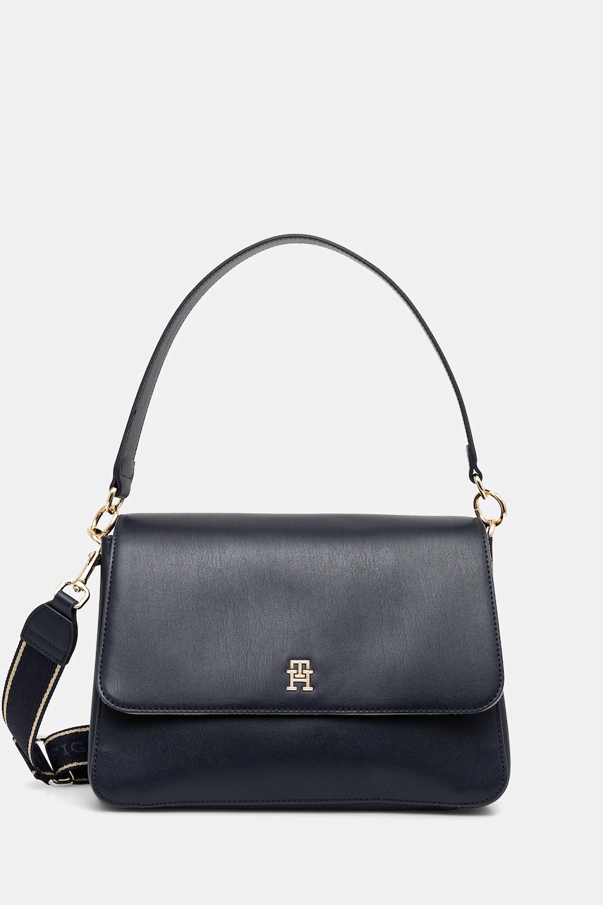 Levně Kabelka Tommy Hilfiger tmavomodrá barva, AW0AW16815