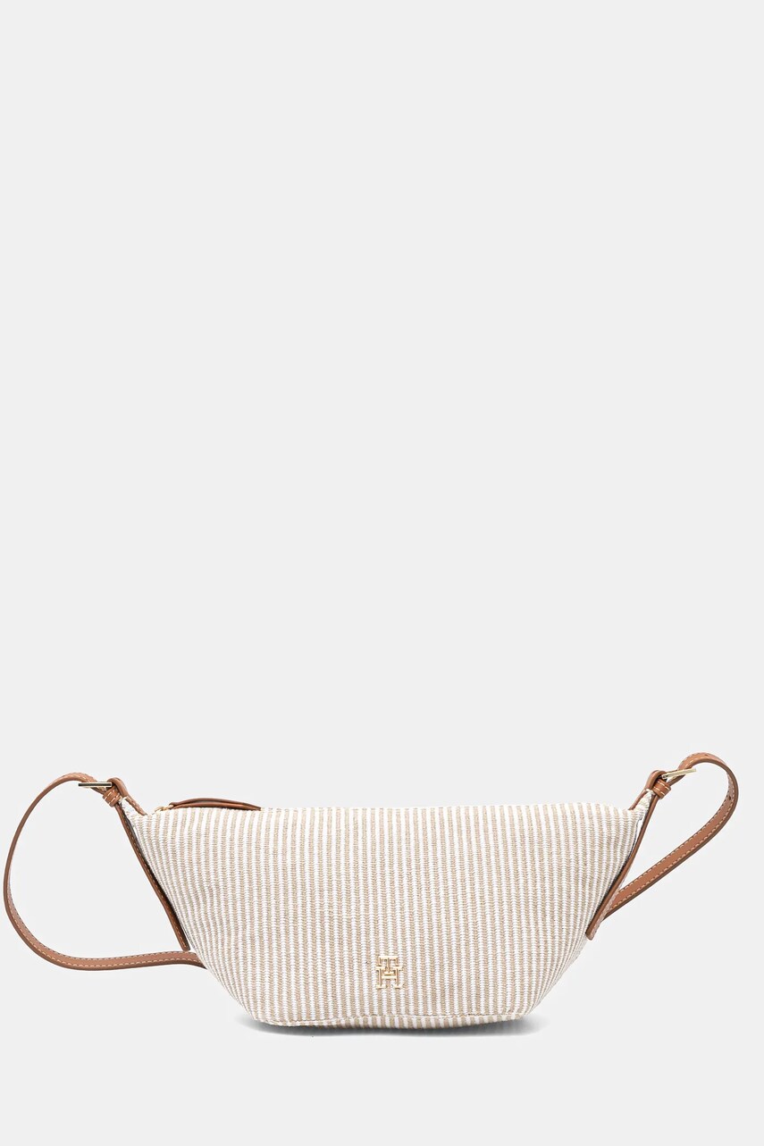 Levně Kabelka Tommy Hilfiger béžová barva, AW0AW17177