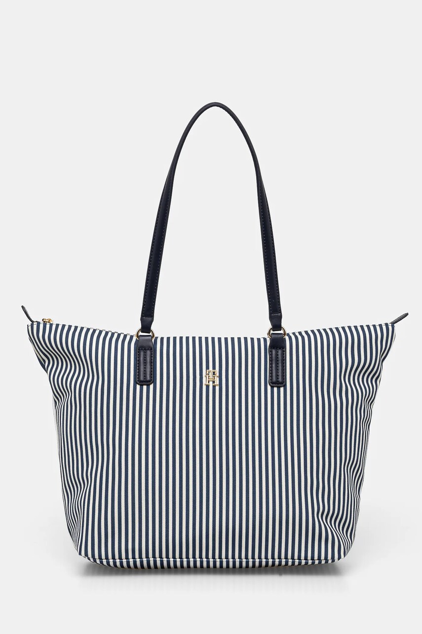 Levně Kabelka Tommy Hilfiger tmavomodrá barva, AW0AW17203