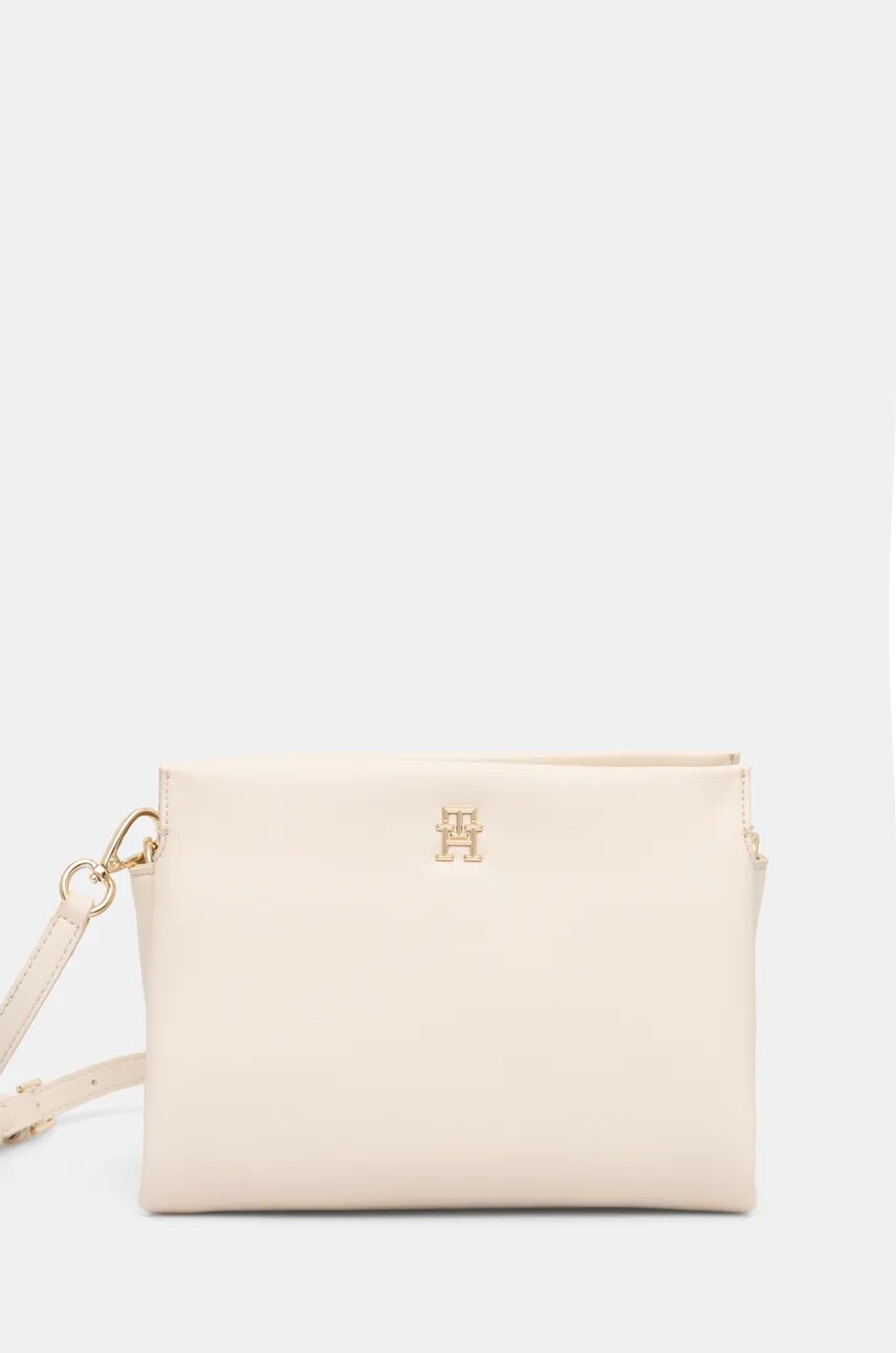 Levně Kabelka Tommy Hilfiger béžová barva, AW0AW17225